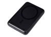 Магнитный внешний беспроводной аккумулятор «Polarix», QC/PD, 10000 мАч, черный