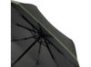 Автоматический складной зонт Stark-mini, черный/лайм
