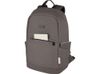 Рюкзак для ноутбука 15,6 дюймов с защитой от кражи Joey объемом 18 л из брезента, переработанного по стандарту GRS, серый