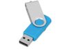 Флеш-карта USB 2.0 16 Gb «Квебек», голубой