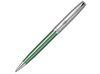 Шариковая ручка Parker Sonnet Essentials Green SB Steel CT, цвет чернил black, перо: M, в подарочной упаковке.