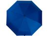 Зонт-автомат Lumet с куполом из переработанного пластика, синий