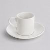 Кофейная пара прямой формы Espresso, 100мл, белый