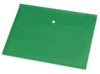 Папка-конверт А4 с кнопкой, зеленый