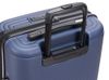 Чемодан TORBER Onego, синий, ABS-пластик, 59,5 х 39,5 х 24 см, 46 л