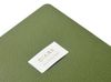 Ежедневник недатированный А5 "Verde" с нашивкой, зеленый