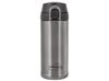 Термос из нерж. стали тм ThermoCafe TC-350T (Dark Grey), 0.35L, серый