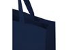 Odessa большая эко-сумка из переработанного хлопка, сертифицированного согласно GRS, плотностью 220 г/м² - Темно - синий