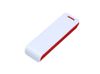 Флешка 3.0 прямоугольной формы, оригинальный дизайн, двухцветный корпус, 128 Гб, красный/белый