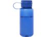 Спортивная бутылка Ryder из переработанного ПЭТ-пластика объемом 900 мл с многофункциональной крышкой, сертифицированная RCS - Ярко-синий