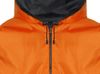 Дождевик «Bi-color» унисекс, оранжевый/черный