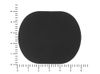 ПАТЧ ОВАЛ soft-touch (чёрный) 6,0 х 5,0 см
