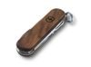 Нож-брелок VICTORINOX Classic SD, 58 мм, 5 функций, деревянная рукоять