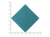 ПАТЧ РОМБ nubuk (голубой) 7,6 х 7,6 см
