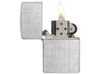 Зажигалка ZIPPO Classic с покрытием Brushed Chrome, латунь/сталь, серебристая, матовая, 38x13x57 мм