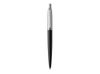 Шариковая ручка Parker Jotter Essential, Satin Black CT, стержень: M, цвет чернил : blue или black