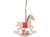 Елочная подвеска - лошадка (печать с 2 сторон)