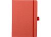 Блокнот А5 "Snow Hard" твердая обложка, 80 листов 70 гр/м2, красный