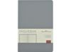 Ежедневник А5 "Megapolis Color New" soft-touch, светло-серый