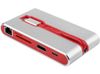 Хаб USB Rombica Type-C Hermes Red