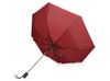 Зонт складной "Irvine", полуавтоматический, 3 сложения, с чехлом, красный