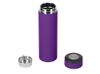 Вакуумный термос "Vacuum Flask C1", soft touch, 420мл, фиолетовый