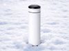 Вакуумный термос "Vacuum Flask C1", soft touch, 420мл, белый
