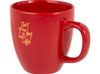 Керамическая кружка Moni объемом 430 мл, красный