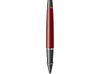 Ручка-роллер Waterman Expert Dark Red Lacquer CT Black, стержень: Fblk