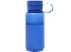 Спортивная бутылка Ryder из переработанного ПЭТ-пластика объемом 900 мл с многофункциональной крышкой, сертифицированная RCS - Ярко-синий