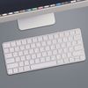 Беспроводная клавиатура Air Keyboard для MAC, Windows, 500 мАч, алюминий, белый, Deppa