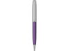 Шариковая ручка Parker Sonnet Essentials Violet SB Steel CT, цвет чернил black, перо: M, в подарочной упаковке.