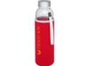 Спортивная бутылка Bodhi из стекла объемом 500 мл, красный