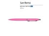 Ручка металлическая шариковая "San Remo", софт-тач, 1.0 мм, ярко-розовый