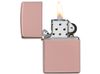 Зажигалка ZIPPO Classic с покрытием High Polish Rose Gold, латунь/сталь, розовое золото, 38x13x57 мм