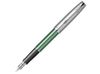 Перьевая ручка Parker Sonnet Essentials Green SB Steel CT, перо: F, цвет чернил: black, в подарочной упаковке.