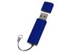 Флеш-карта USB 2.0 16 Gb металлическая с колпачком "Borgir", темно-синий