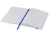 Блокнот Spectrum A5 с белой бумагой и цветной закладкой, белый/ярко-синий