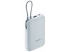 Внешний аккумулятор со встроенным кабелем Mi Power Bank 10000mAh (Integrated Cable) Ice Blue GL