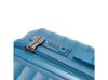 Чемодан TORBER Nevo, синий, полипропилен, 40 х 25 х 55 см, 32 л