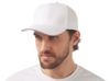 Кепка со светоотражающим кантом, белый