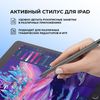 Стилус активный Magic Pencil Pro для iPad, графит, Deppa