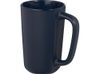 Керамическая кружка Perk объемом 480 мл, темно-синий