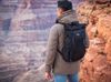 Легкий складывающийся рюкзак-мессенджер "Venturer Eco", черный