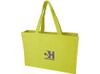 Пляжная эко-сумка Siam объемом 13 л из переработанной махровой ткани, сертифицированной GRS - Лайм