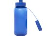 Спортивная бутылка Ryder из переработанного ПЭТ-пластика объемом 900 мл с многофункциональной крышкой, сертифицированная RCS - Ярко-синий