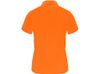 Рубашка поло женская "Monzha", неоновый оранжевый