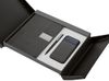 Подарочный набор "Tesla" с блокнотом А5, ручкой и пауэрбенком на 10 000 mAh, черный