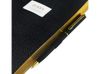 Ежедневник недатированный А5 "Black" с нашивкой, черный