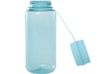 Спортивная бутылка Ryder из переработанного ПЭТ-пластика объемом 900 мл с многофункциональной крышкой, сертифицированная RCS - Бирюзовый